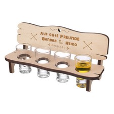 4er Schnapsbank mit 4