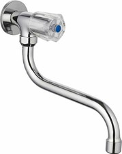 Kaltwasser Armatur Retrodesign Einhand Wasserhahn Gäste-WC/Keller Wandventil