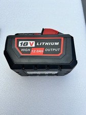 Milwaukee m18v 12ah high - milwaukee,