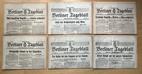 Original tageszeitungen - 6,
