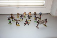 Elastolin/Diedhoff 7cm Großwildjagd selten"Vitrinenstücke"