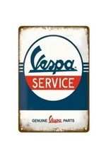 Vespa Retro Patina Blechschild