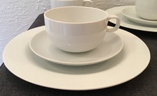 Rosenthal Moon weiß 1 dreiteiliges Teegedeck NEUw.