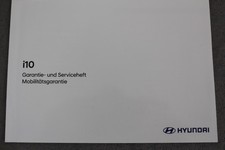 HYUNDAI i10 Serviceheft (Ohne