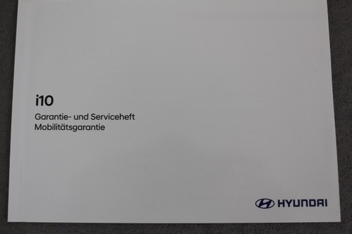 Hyundai i10 serviceheft ohne - i10, (ohne