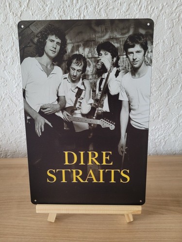 Dire straits blechschild - dire,