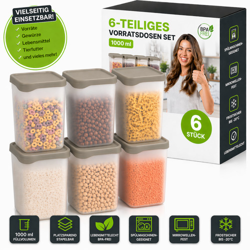 1000ml vorratsdosen - 1000ml,