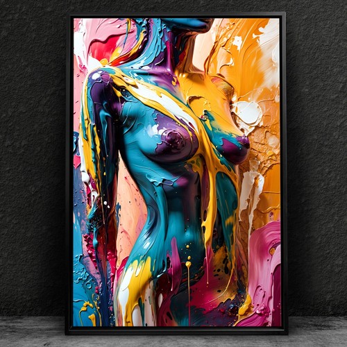Wandbild abstrakte erotik - wandbild,,