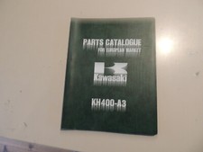 Parts catalog List Kawasaki KH400 - A3 Teile Katalog Werkstatthandbuch 08.1975