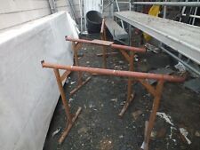 3x Stabile Stahl Gerüstbock Bock Mauerer Maurerbock Unterstellbock Arbeitsbock