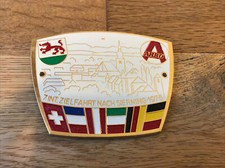 Alte Autoplakette Sierning 1975 Badge Oldtimerplakette Plakette Arbö Schweiz