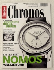 Chronos Ausgabe Nr.5/2010 | Uhren-Magazin | Nomos Weltzeituhr, Rolex Uhren