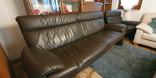 Dunkelbraunes schwarzes leder - dunkelbraunes-schwarzes,