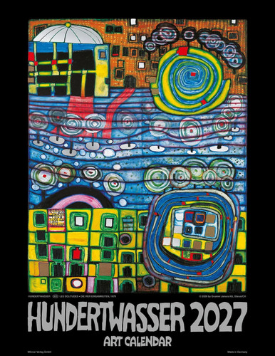 Hundertwasser art calendar - hundertwasser,