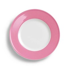 DIBBERN SCHÖNWALD Dessertteller 'Solid Color' - 19 cm - Porzellan - pink