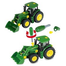 John Deere 6215R Traktor mit Frontlader zum Bauen und Spielen 1:24 - Theo Klein