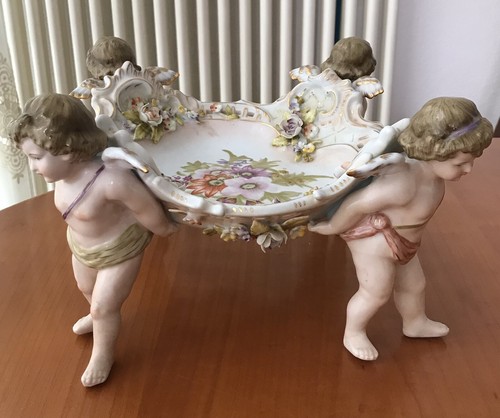 Prunkschale porzellan mit - mit, 4