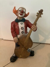 Clown mit Kontrabass von Claudio Vivian