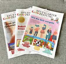 3 Ausgaben vom Dezember - Januar 2025 der Stuttgarter Kinderzeitung