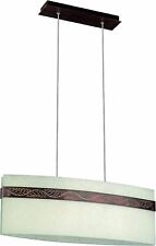 Massive Glaspendelleuchte Livu 3x E27 Rustikal  LED geeignet 40555-43-10