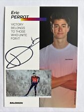 orig. Biathlon Autogrammkarte Eric Perrot • Frankreich • Mega Rar!