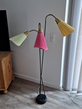 tolle 50er Jahre Design Stehleuchte 50's 60's Rockabilly Tütenlampe Midcentury