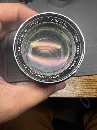 Minolta rokkor 58mm - rokkor-pf,