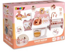Smoby Puppe Zubehör Baby Nurse Puppen-Spielcenter für Puppen bis 42cm 7600220394