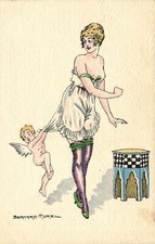 PC ARTIST SIGNED, B. MOREL