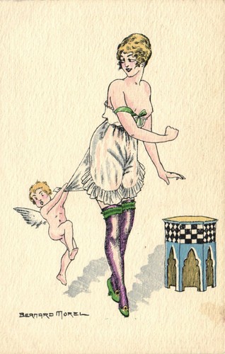 Artist signed morel - b.,