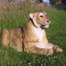 Löwe Dekofigur lebensgroß