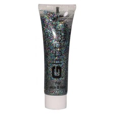 BUNTES GLITTER MAKE-UP