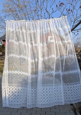 Gardine Stores 125x172 cm Vorhang weiß transparent mit Bleiband und Kräuselband