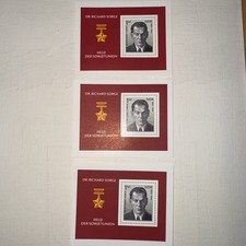 3x DDR Briefmarken 1976 Block