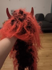 Parücke Halloween Teufel Maskerade Party Anzig