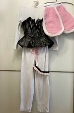 Hasen Kostüm Osterhase Walk Akt Promotion Firmen weiß / rosa UNIKAT Handarbeit !