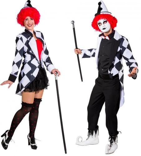 Clown pierrot frack harlekin - clown,