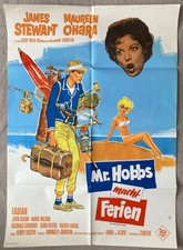 James Stewart Filmplakat Dill - Grafik Mr. Hobbs macht Ferien Maureen O'Hara