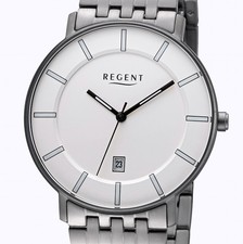 Sportlich-elegante Regent F-1174 VOLL-TITAN 39 mm Herrenuhr UVP* 138,00 EUR