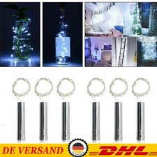 LED Weinflasche Kork
