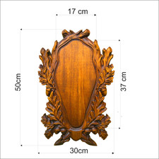 Hölzernes Trophäenbrett für