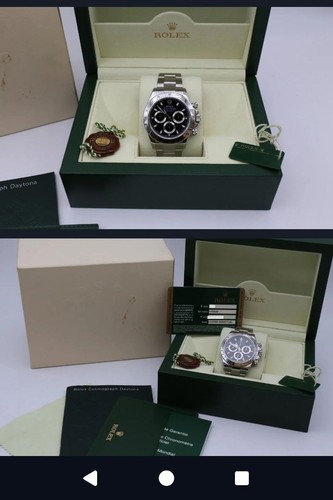 Rolex daytona 116520 full - rolex,