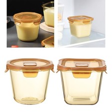 Joghurtbehälter aus Glas mit