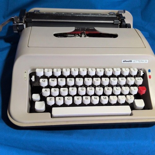 Vintage olivetti lettera - lettera, 34
