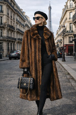 Vintage Nerzmantel 70er Jahre