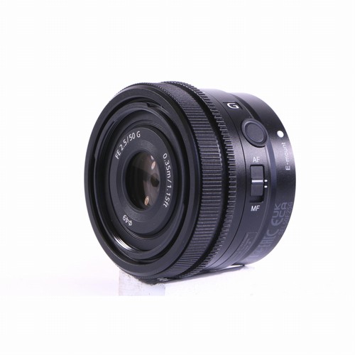 Sony sel 50mm g - fe, +