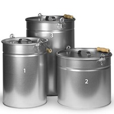 Eimer Metall verzinkt