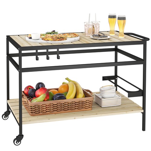 Servierwagen barbecue trolley - barbecue,