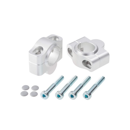 Lenkererhöhung 22mm silber