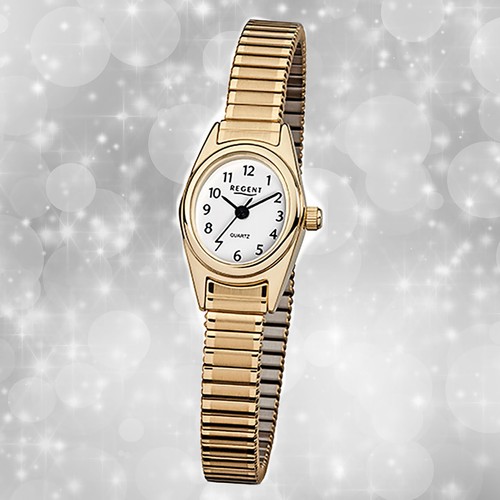 Regent damenuhr gold - regent, elegant